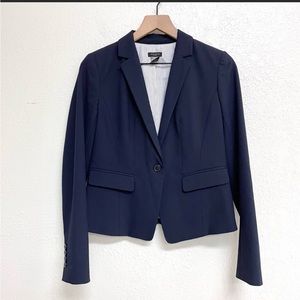 Ann Taylor Factory Single Button Suit Jacket Blazer